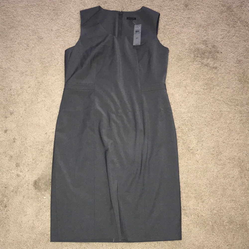 Ann Taylor Grey Business Dress